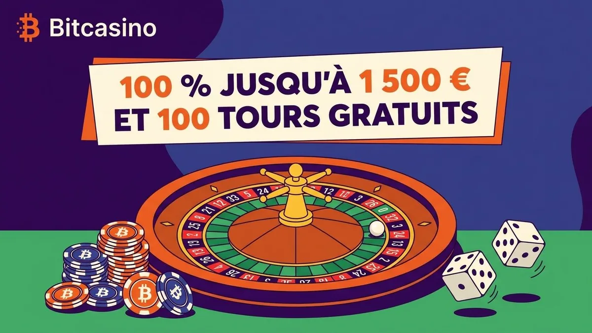 Bitcasino bonus de bienvenue